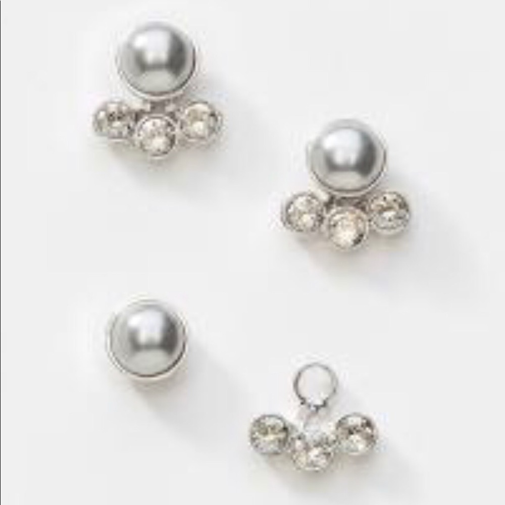 Touchstone Crystal by Swarovski ENCHANTED earrings with versatility new in box